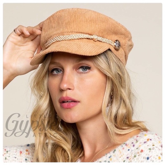 POL Newsboy Must Have Corduroy Hat - Picture 3 of 12